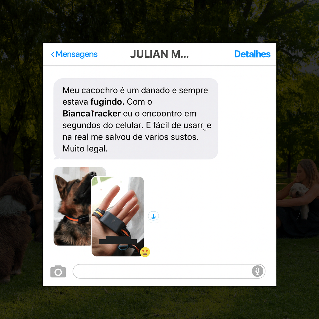 BiancaTracker™ – O GPS para cuidar do seu pet pelo celular