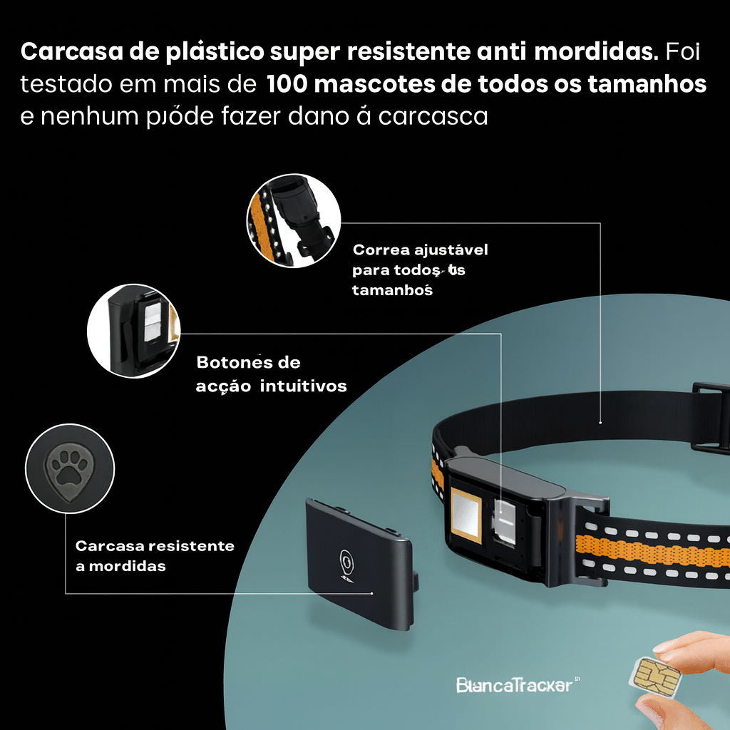 BiancaTracker™ – O GPS para cuidar do seu pet pelo celular