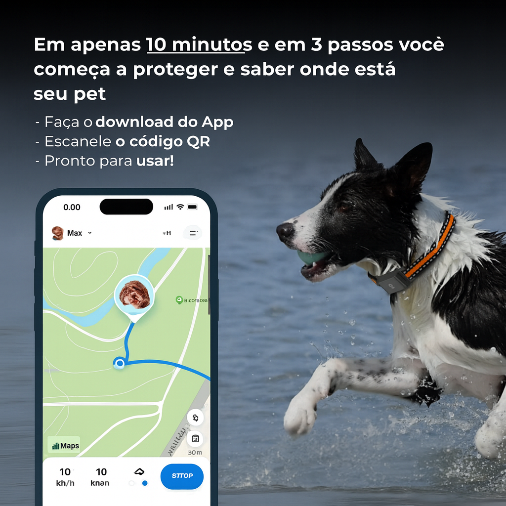 BiancaTracker™ – O GPS para cuidar do seu pet pelo celular